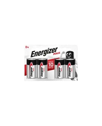 ENERGIZER 4X BATERIA MAX LR20 D 1,5V (DLR20)