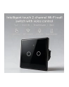 qoltec Inteligentny dotykowy 2-kanałowy włącznik wyłącznik światła | Wi-Fi | Timer - nr 2