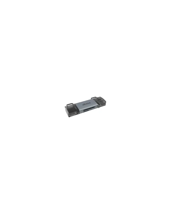 Akasa čtečka karet ak-cr-12, externí, 2-in-1 usb 3.2 główny