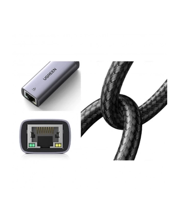 ugreen Adapter sieciowy USB-C -> LAN RJ45 CM483
