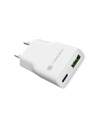 natec Ładowarka sieciowa slim RiberaGAN 1xUSBC+1xUSB-A 20W - nr 1