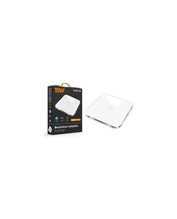 Aligator Ładowarka bezprzewodowa Pure-Pad 15W, biała