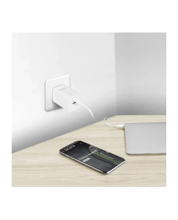 dicota Ładowarka GaN 45W 2xUSB-C biała