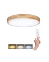 Solight Lampa Sufitowa Led Wo8009 Solid Oak 48 W 3360 Lm 3000-6000 K Dąb Z Pilotem Zdalnego Sterowania - nr 1