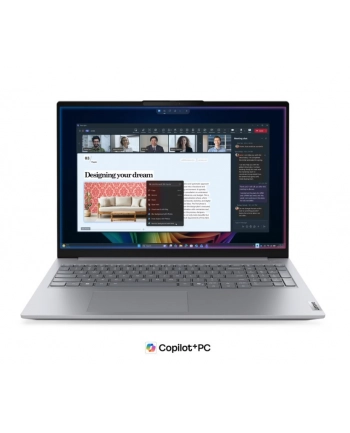 lenovo Laptop ThinkBook 16 G9 21UR009FPB W11Pro Ultra 7 355/2x16GB/1TB/INT/16.0 WUXGA/Arctic Grey/3YRS OS + CO2 Offset