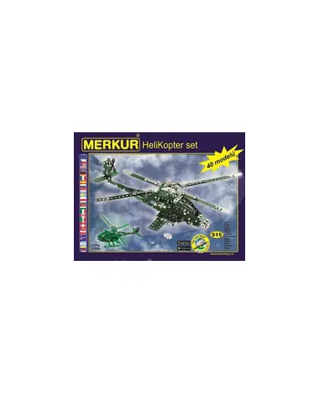 Merkur Zestaw Konstrukcyjny Helikopter 40 Modeli nr 1
