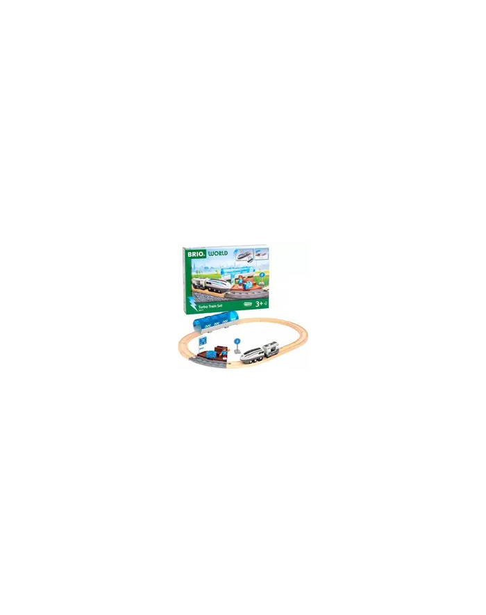 Brio Ravensburger World Zestaw Turbo Pociągu główny