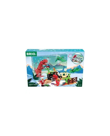 Brio Kolejka Kalendarz Adwentowy Dino Z Dinozaurami 36120