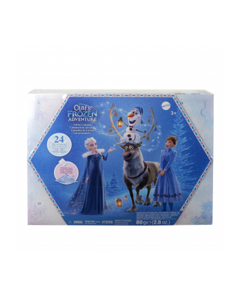 Mattel Disney Kraina Lodu Kalendarz adwentowy Małe lalki HWX20