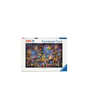 Ravensburger Puzzle 3000 Elementów. Fantastyczna Biblioteka