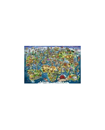 Ravensburger Puzzle 5000 Illustrated World Map