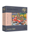Trefl Puzzle drewniane 1000el. Pomocnicy Świętego Mikołaja 20170 - nr 1
