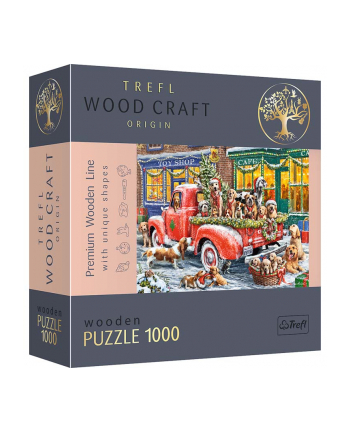 Trefl Puzzle drewniane 1000el. Pomocnicy Świętego Mikołaja 20170
