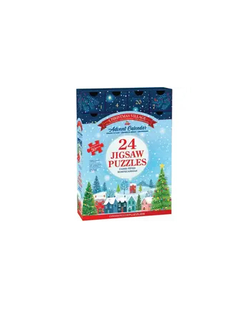 Eurographics Eurografika Puzzle Kalendarz Adwentowy Wioska Bożonarodzeniowa / 24X5