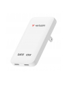 verbatim Ładowarka Slim Essentials GaN 65W 2x USB-C US/UK/UE biała - nr 1