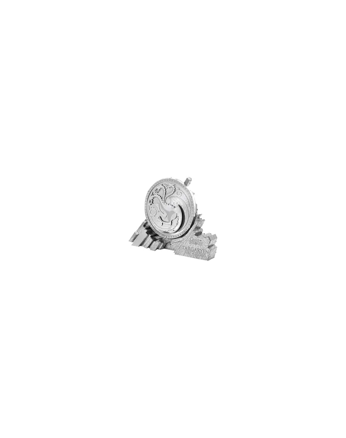 Metal Earth Puzzle 3D Gra o tron Herb Targaryenów główny