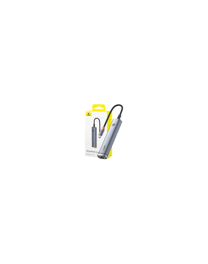 Baseus UltraJoy Series 5-Port HUB AIR Space Grey (B0005280181103) główny