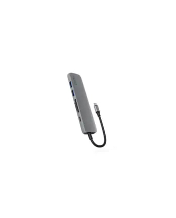 Epico Mini Aluminium 6in1 USB-C gwiezdny szary (9915112100068) nr 1