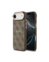 Guess Futerał Do Iphone 17 Air Kompatybilny Z Magsafe Guhmp17Mp4Msegcw (Pu 4G W/ Classic) Brązowy - nr 1