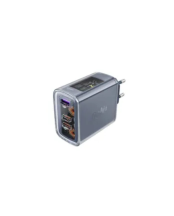 Acefast Ładowarka Sieciowa A45 2X Usb C 1Xusb A 65W Pd Szara