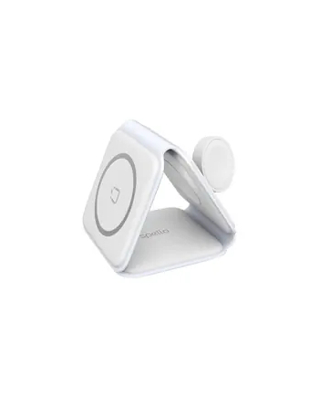 Epico Składana Bezprzewodowa Ładowarka Magsafe Spello 3W1 Biała