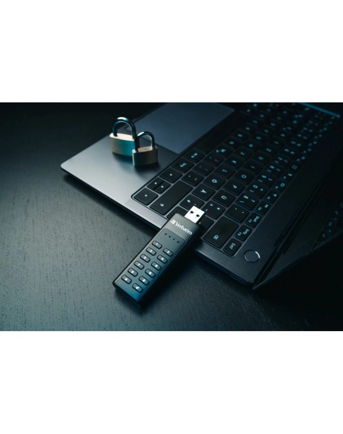 verbatim Pendrive 64GB Keypad Secure Szyfrowanie AES 256 Bit, klawiatura główny