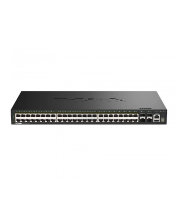 d-link Przełącznik Smart DGS-1530-52P/E 48 portów GE PoE(30W) + 4 porty 10G SFP+ 370W