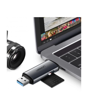 ugreen Czytnik kart USB 3.0 + USB-C SD I microSD