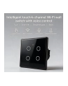 qoltec Inteligentny dotykowy 4-kanałowy włącznik wyłącznik światła | Wi-Fi | Timer - nr 2