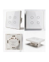 qoltec Inteligentny dotykowy 4-kanałowy włącznik wyłącznik światła | Wi-Fi | Timer |Tuya - nr 10
