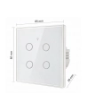 qoltec Inteligentny dotykowy 4-kanałowy włącznik wyłącznik światła | Wi-Fi | Timer |Tuya - nr 3
