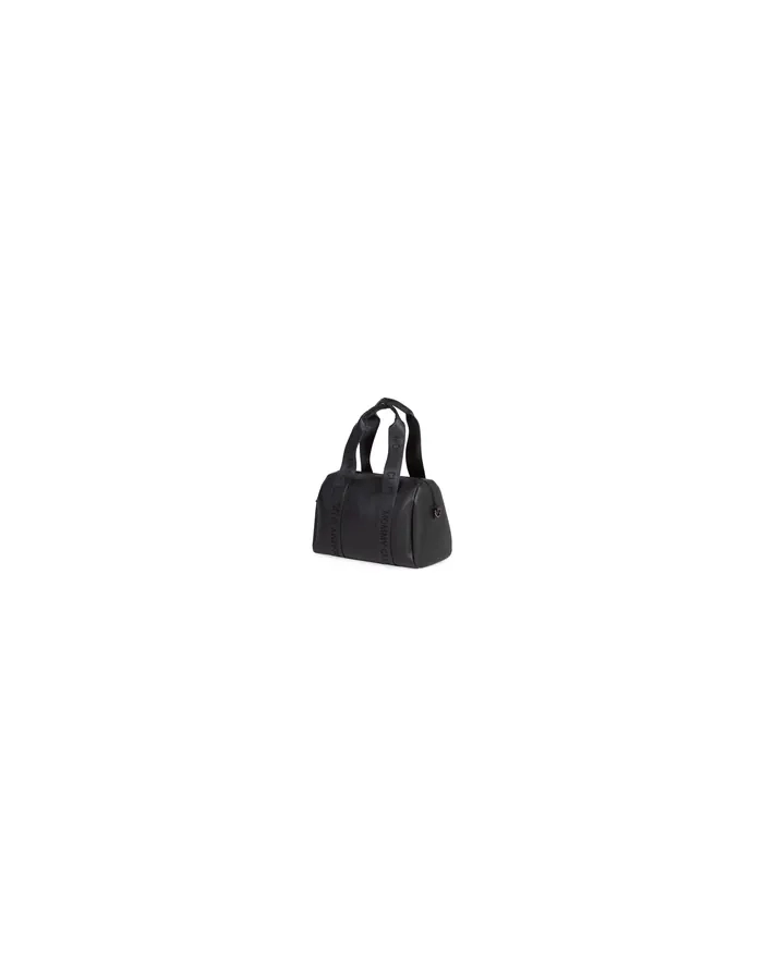 Torba do wózka Mommy Club Vegan leather black Childhome główny