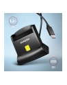 axagon Czytnik smart kart identyfikacyjnych USB-C CRE-SM4NC - nr 20