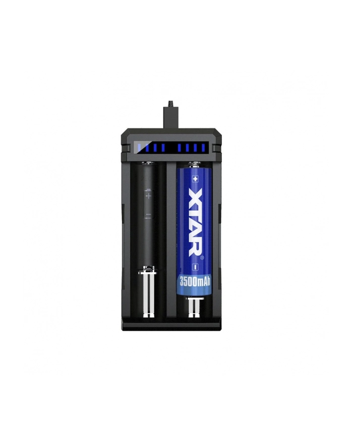 Ładowarka do akumulatorów Li-ion 18650 USB-C XTAR SC2 główny