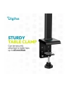 digitus Lampa biurkowa LED, 50 cm, 1025 lm, 7 W, temp. barw 3000K-6500K, czarna - nr 6