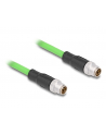Tragant Przewód adapter M12 X-coded 8-pin męski-męski Pur Tpu 2m Delock 80437 - nr 1