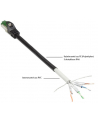 Alcasa 8062-H400S kabel sieciowy Czarny 40 m Cat6a S/FTP (S-STP) - nr 2