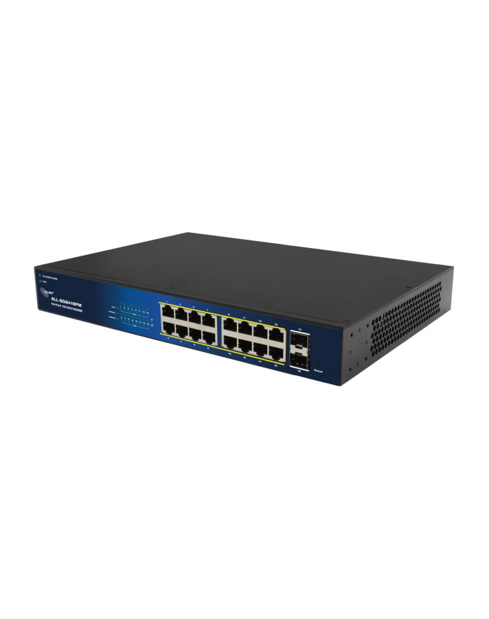 Allnet Switch smart managed Layer2 18 Port Gigabit ? 18x GbE ? PoE Budget 2 (ALLSG8418PM) główny