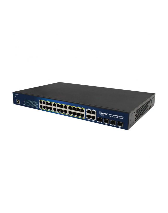 Allnet Switch Smart L2 24xPoE 370W 4xSFP 19'' (ALLSG8428V2PM) główny