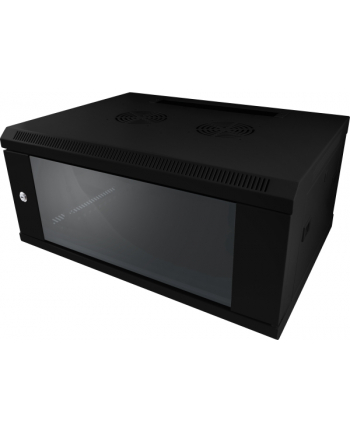 Allnet All-Smc6427Schwarz - 27U Wall Mounted Rack 50 Kg Black Steel Passive (ALLSMC6427SCHWARZ)
