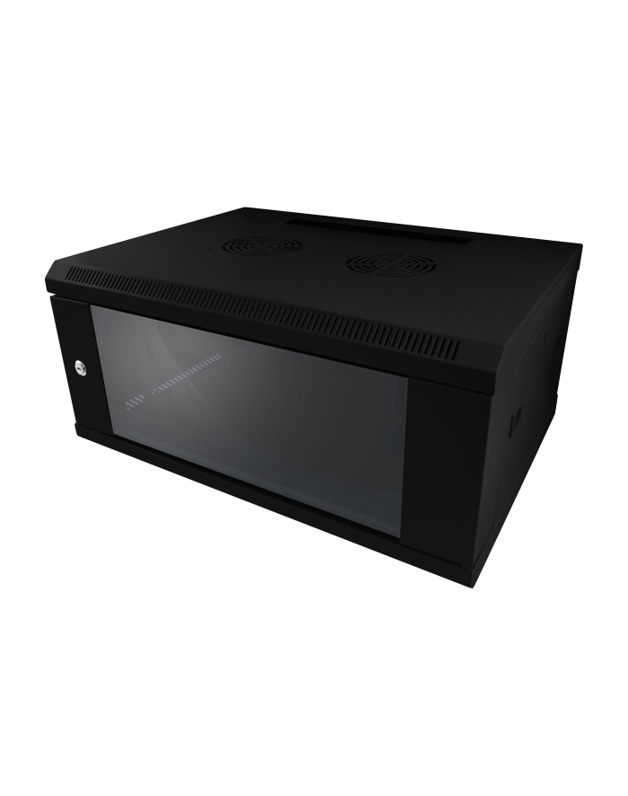 Allnet All-Smc6427Schwarz - 27U Wall Mounted Rack 50 Kg Black Steel Passive (ALLSMC6427SCHWARZ) główny