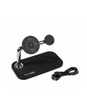 Realpower Ładowarka ChargeAir MAG Ladestation mit Magsafe schwarz
