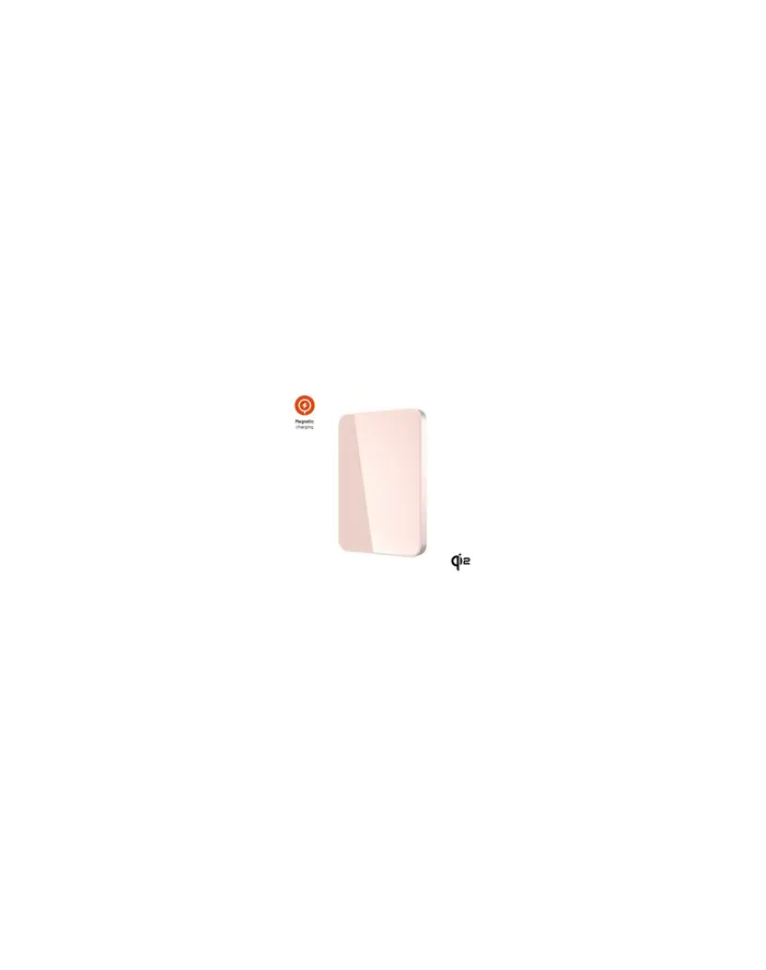 Fixed Powerbank Magzen 5 Crystal 5000 Mah 20W Qi2 Różowy główny