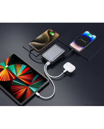 Swissten Powerbank S Integrovanými Kabely Usb C A Lightning 20000 Mah