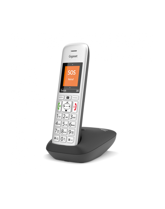Telefon stacjonarny Gigaset Gigaset E390 Telefon analogowy Biały główny