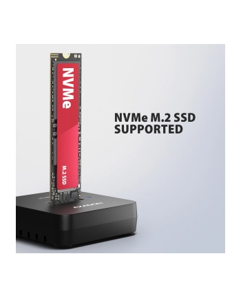 axagon Stacja dokująca USB-C 3.2 Gen 2 - ADSA-M2C11L 1xNVMe M.2 10Gbps