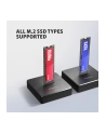 axagon Stacja dokująca USB-C 3.2 Gen 2 ADSA-M2C11 ALU- 1xNVMe /SATA M.2 10Gbps - nr 16