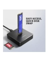 axagon Stacja dokująca USB-C 3.2 Gen 2 ADSA-M2C11 ALU- 1xNVMe /SATA M.2 10Gbps - nr 37