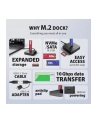 axagon Stacja dokująca USB-C 3.2 Gen 2 ADSA-M2C11 ALU- 1xNVMe /SATA M.2 10Gbps - nr 44