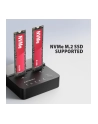 axagon Stacja dokująca USB-C 3.2 Gen2x2 - 2 x NVMe M.2 20Gbps ADSA-M2C22L - nr 8